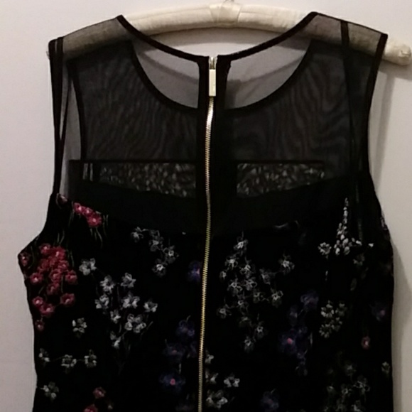 NWT Calvin Klein Midi Velour Dress - Picture 5 of 8